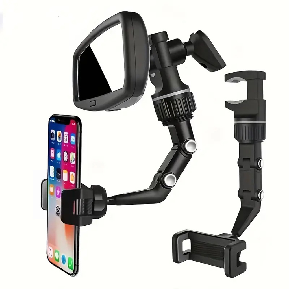 Desk Setup Essentials - Uchwyt samochodowy na telefon do lusterka