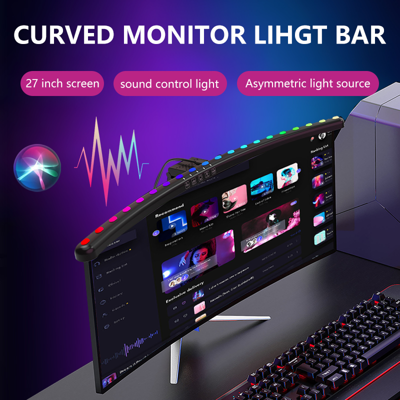 Listwa świetlna RGB do monitor – Desk Room Setup recenzja i cena