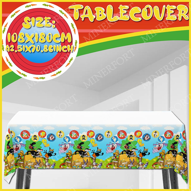 Obrus Looney Tunes Prostokątny – Desk Setup Girl recenzja i cena