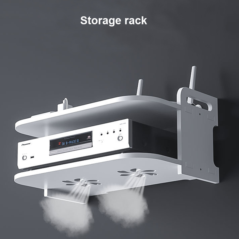 Półka ścienna na router z otwo – Desk Room Setup recenzja i cena