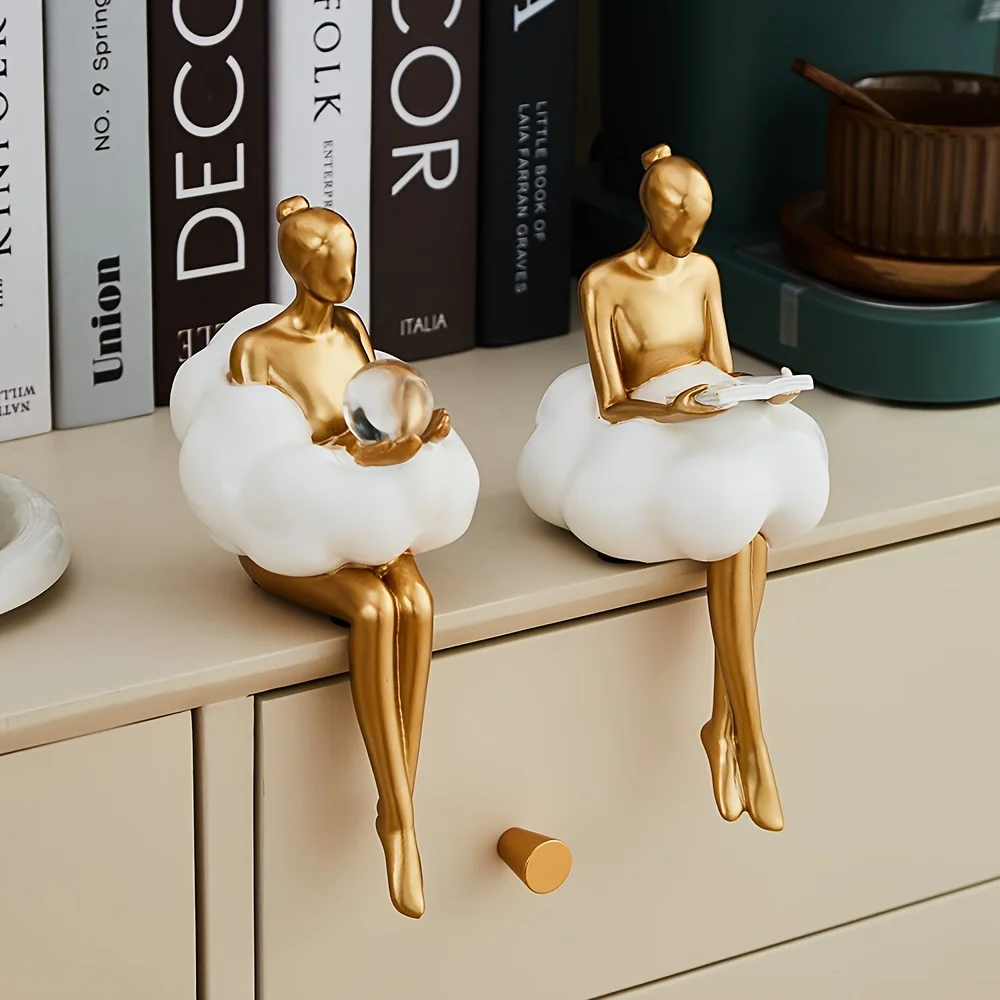 Chmura dziewczyna rzeźba abstr – Desk Setup Girl recenzja i cena