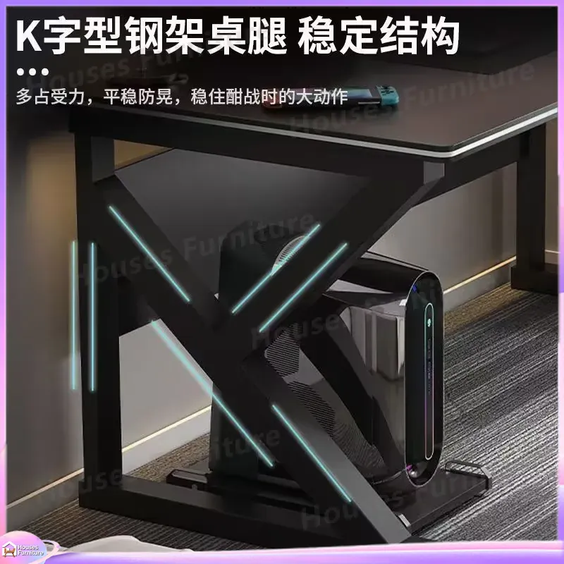 Biurko gamingowe Cafe Metal, c – Desk Setup Ergonomics recenzja i cena
