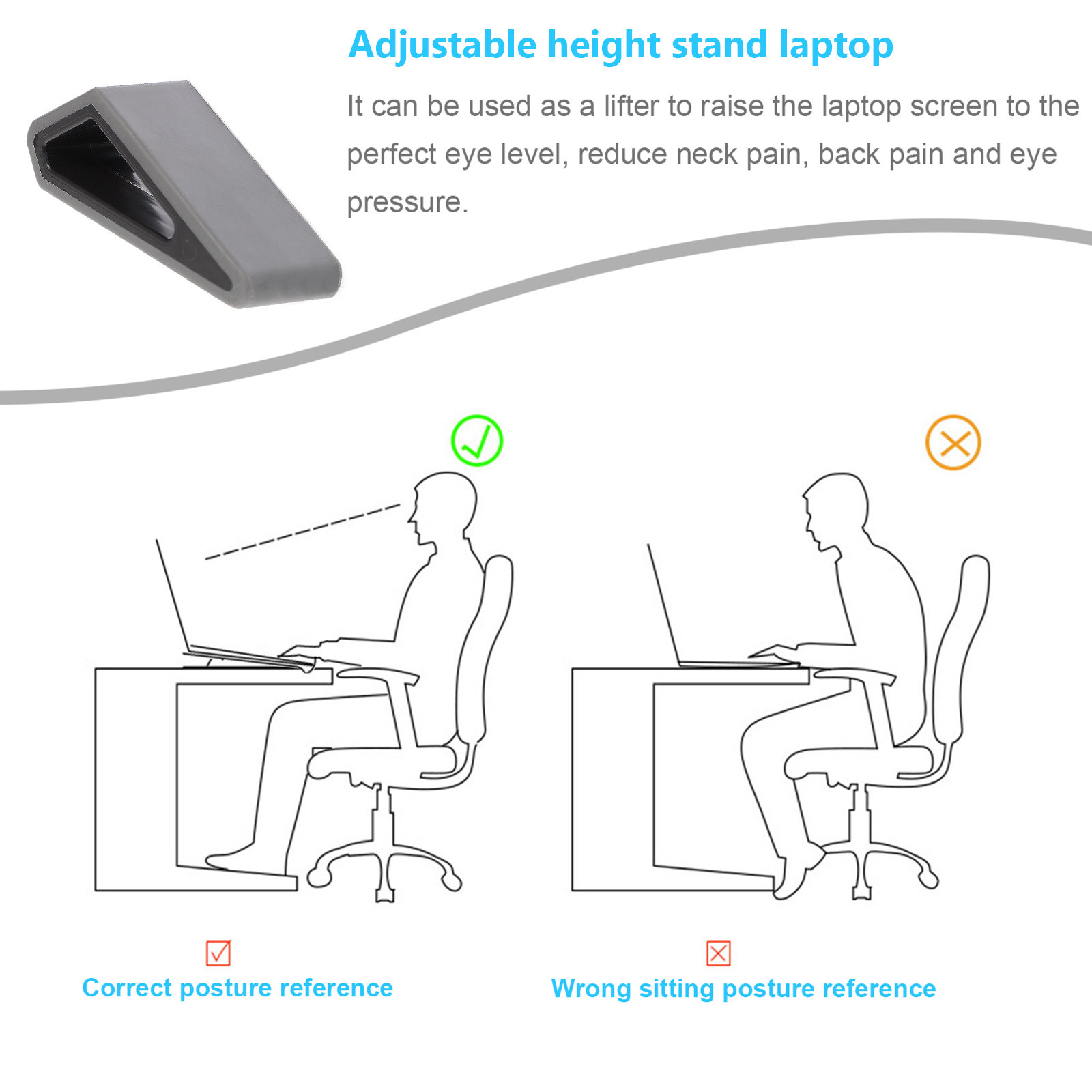 2 szt. podstawek pod laptopa z – Desk Setup Ergonomics recenzja i cena