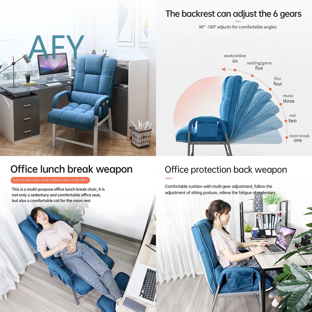 Oddychająca, składana krzesło  – Desk Setup Ergonomics recenzja i cena