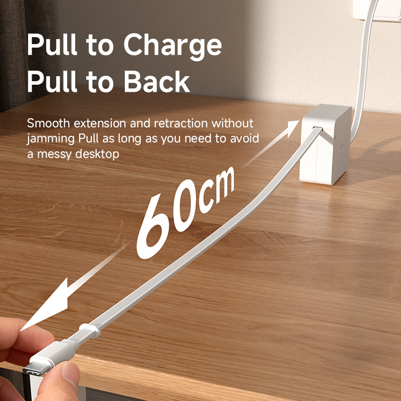 Kabel USB-C Hagibis, zwijany,  – Desk Setup Mac recenzja i cena