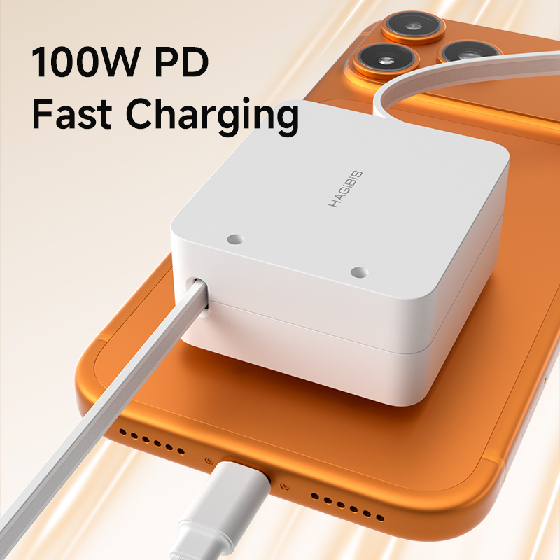 Kabel USB-C Hagibis, zwijany,  – Desk Setup Mac recenzja i cena