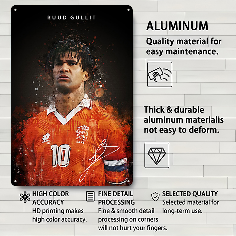 Ruud Gullit Piłkarz Plakaty Me – Desk Room Setup recenzja i cena