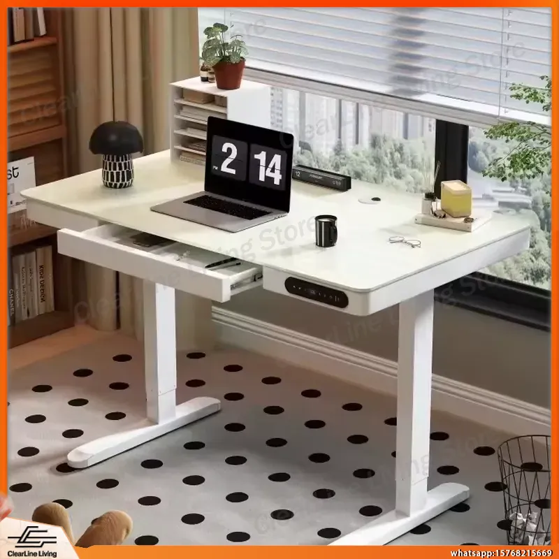 Elektryczne biurko gamingowe z – Desk Setup Ergonomics recenzja i cena