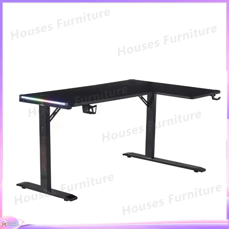 Duże biurko gamingowe 160 cm z – Desk Setup Ergonomics recenzja i cena