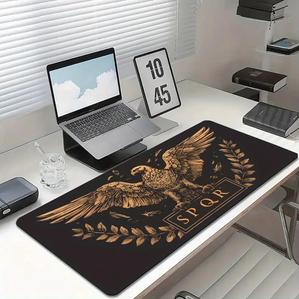 Złoto-brązowa czarna mata na b – Desk Room Setup recenzja i cena