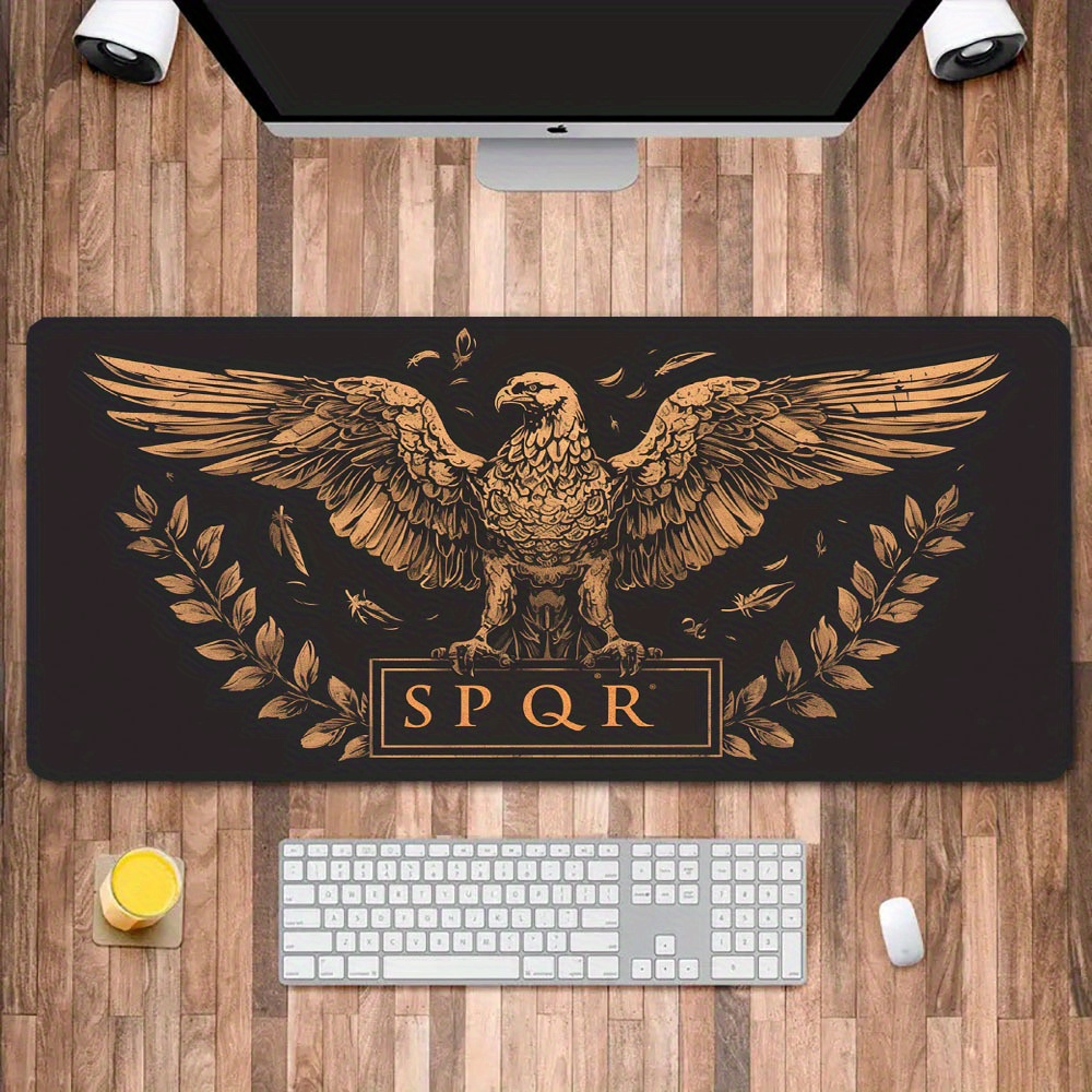 Złoto-brązowa czarna mata na b – Desk Room Setup recenzja i cena