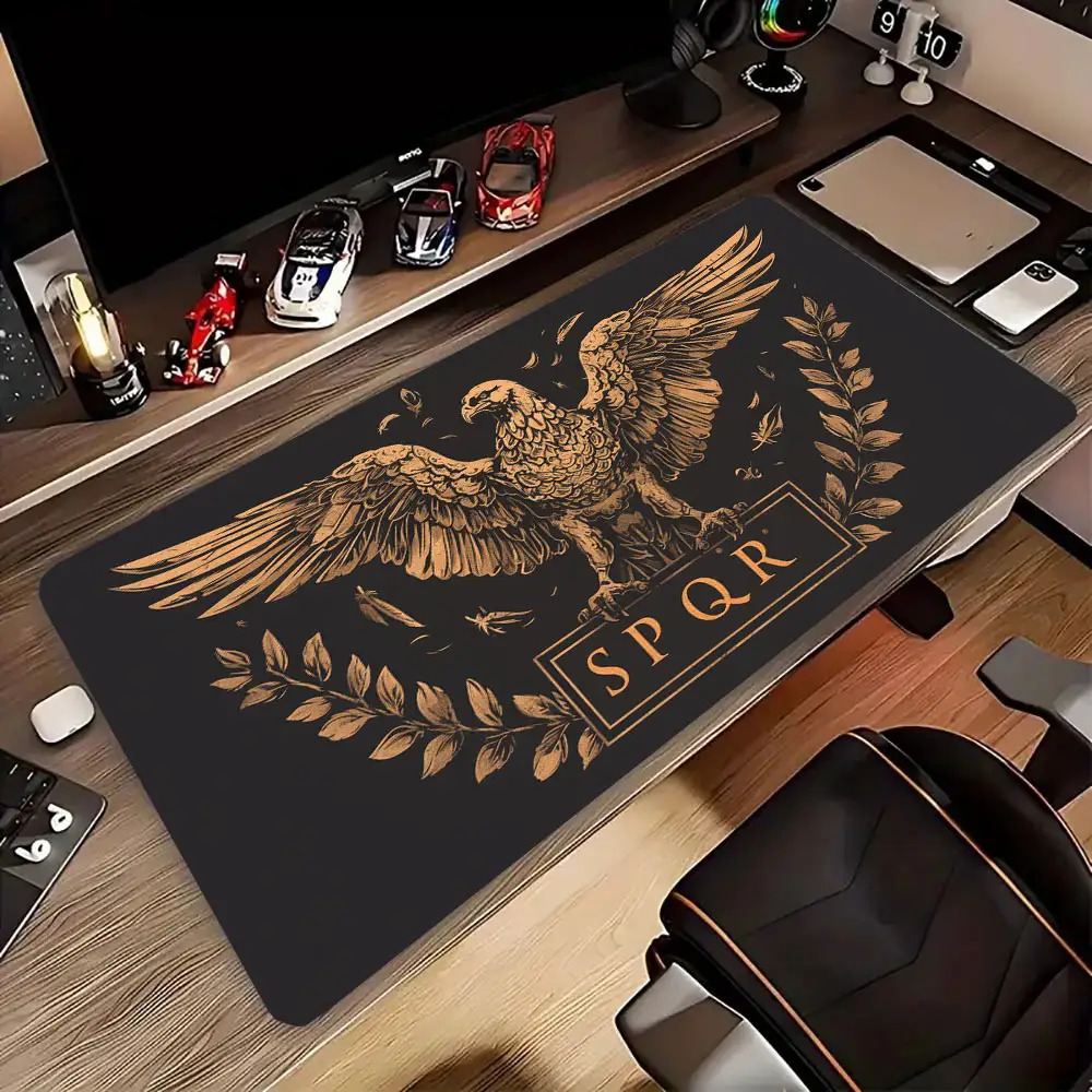 Złoto-brązowa czarna mata na b – Desk Room Setup recenzja i cena